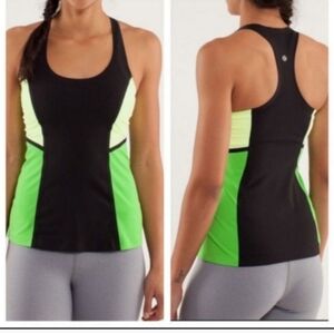 Lululemon Cool Racerback Seamless Surf Bonded Sleeveless Tank Top
